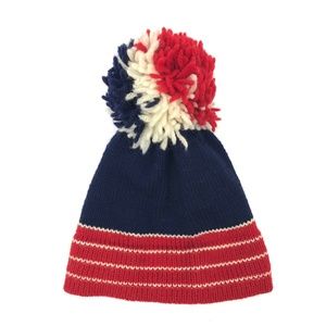 Vintage Accessories - Vintage 80s Wool Ski Hat Beanie Pom Pom Aspen Vintage Accessories - Vintage 80s Wool Ski Hat Beanie Pom Pom Aspen